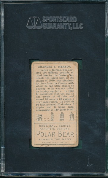 1911 T205 Herzog Polar Bear SGC 35