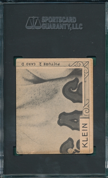 1935 Goudey 4 In 1 #2D Ruffing/Lazzeri/Dickey SGC 2.5