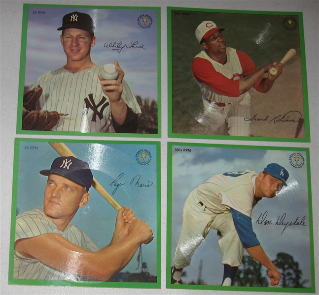 1964 Aurovision Lot of (11), Unpunched, W/ Mantle