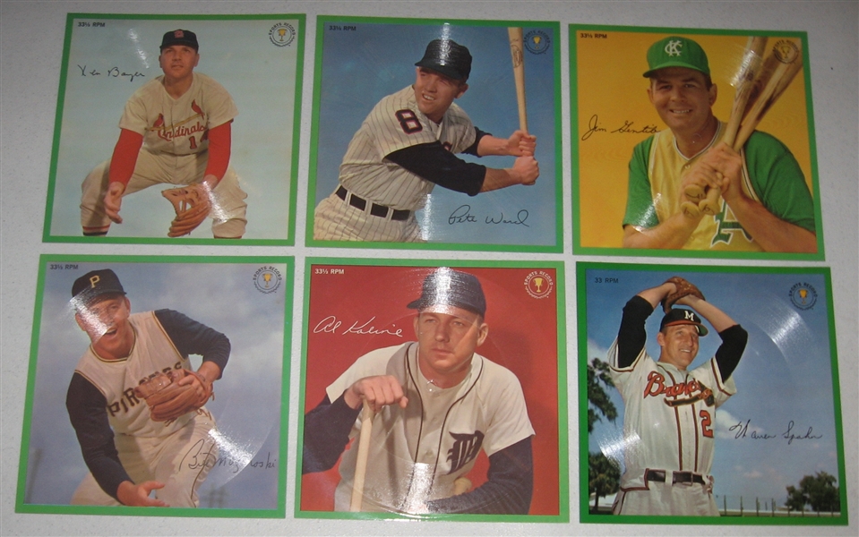 1964 Aurovision Lot of (11), Unpunched, W/ Mantle