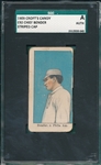 1909 E92 Bender, Striped Hat, Crofts Candy SGC Authentic