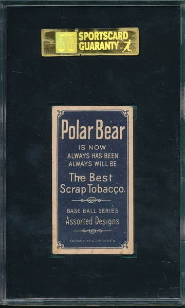 1909-1911 T206 Doolan Polar Bear SGC 60