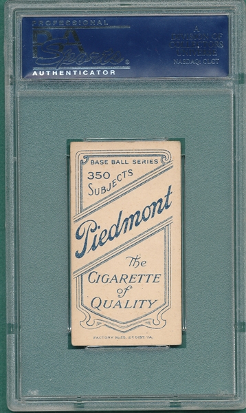 1909-1911 T206 Freeman Piedmont Cigarettes PSA 4