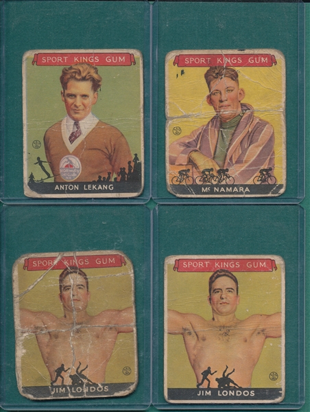1933 Sports Kings Lot of (10) W/ Morenz