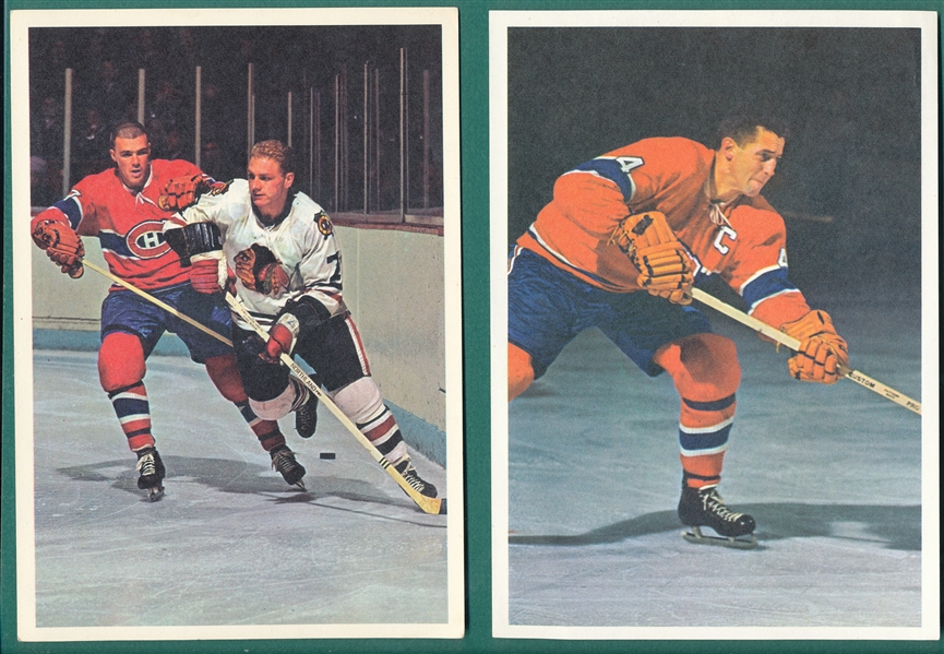 1963-64 Toronto Star Hockey Stars in Action Complete Set (42)