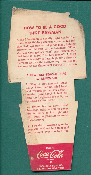 1952 Coke Bobby Thomson Big League Tips