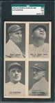 1929-30 Exhibits 4 In 1 PC, W/ Gehrig & Ruth SGC 20 *Presents Much Better*