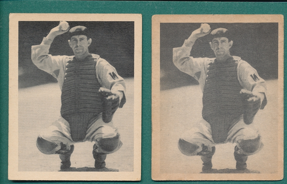 1939 Play Ball #39 Rick Ferrell, Two Variations, Lot of (2)