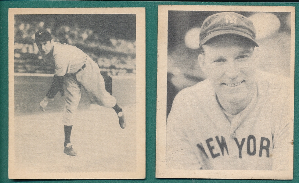 1939 Play Ball #3 Ruffing & #048 Gomez, Lot of (2)