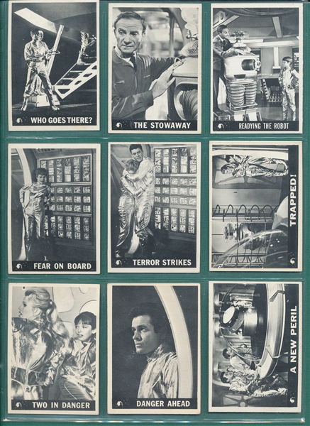 1966 Topps Lost In Space Near Set 54/55 Plus Notebook
