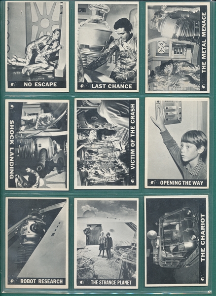 1966 Topps Lost In Space Near Set 54/55 Plus Notebook