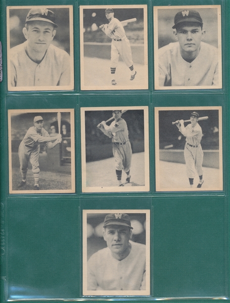 1939 Play Ball Lot of (11) Senators