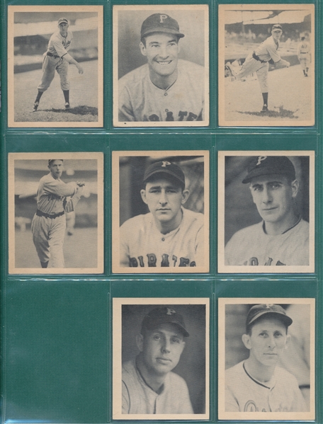 1939 Play Ball Lot of (8) Pirates