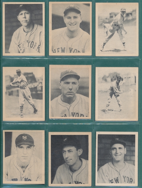 1939 Play Ball Lot of (16) Giants