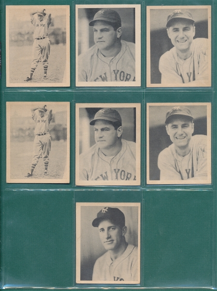 1939 Play Ball Lot of (16) Giants