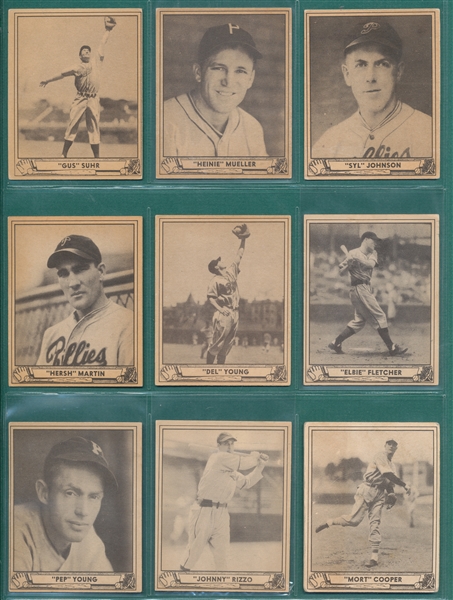 1940 Play Ball Lot of (50) *Great Starter Lot*