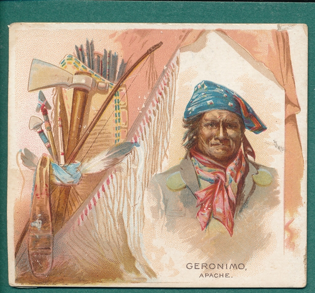 1888 N36 The American Indian, Geronimo, Allen & Ginter