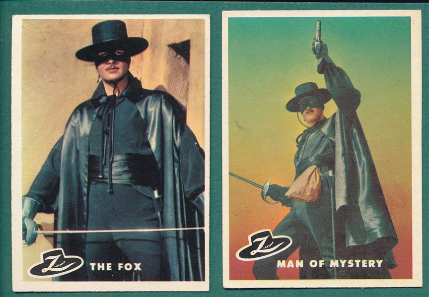 1958 Topps Zorro Lot of (59)