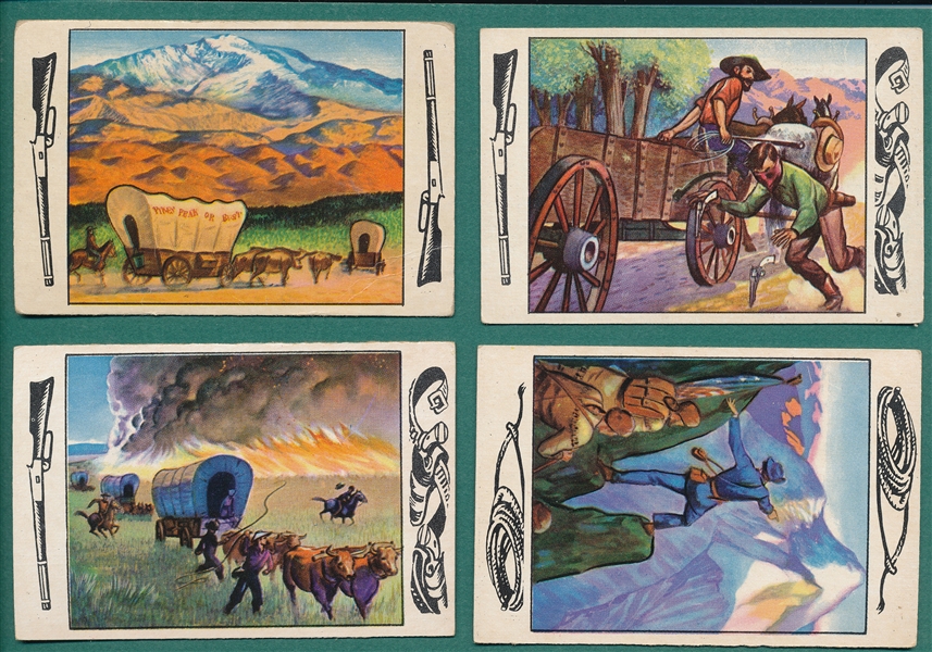 1953 Bowman Frontier Days Lot of (49)