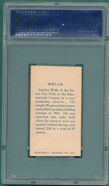 1912 C-46 #56 Wells Imperial Tobacco PSA 5