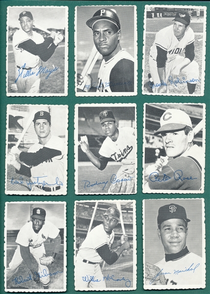 1969 Topps Deckle Edge Complete Set (35/33)