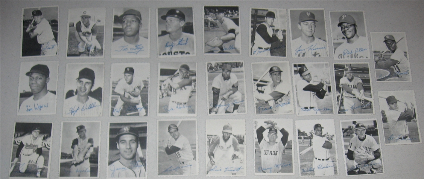 1969 Topps Deckle Edge Complete Set (35/33)