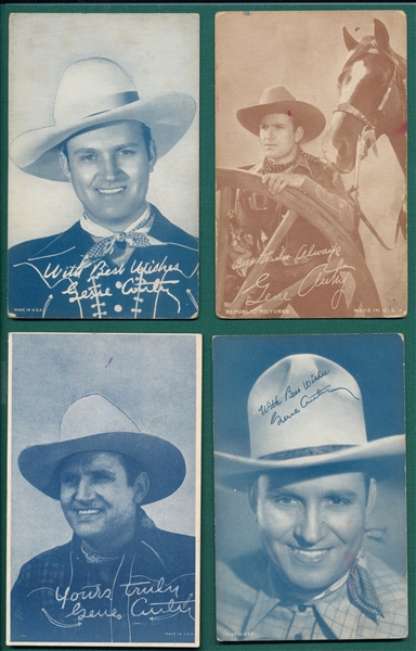 1940s-60s Exhibits Cowboys, Lot of (46) W/ Gene Autry