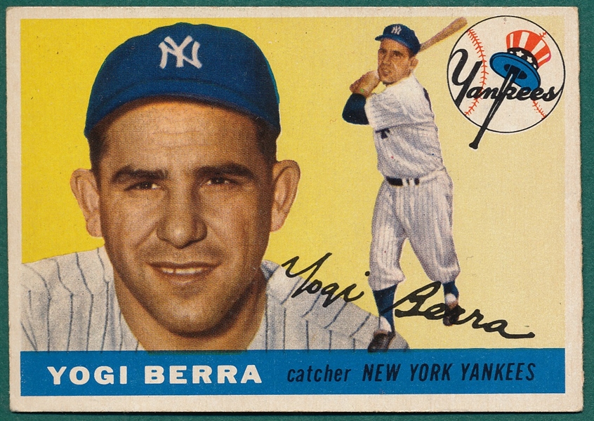 1955 Topps #189 Yogi Berra *Hi#*