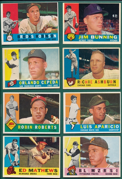 1960 Topps Baseball Partial Set  (481/572) 