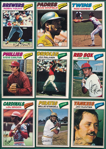 1977 O-Pee-Chee Baseball Complete Set (264)