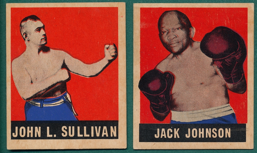 1948 Leaf #17 Johnson & #101 Sullivan, Lot of (2) 
