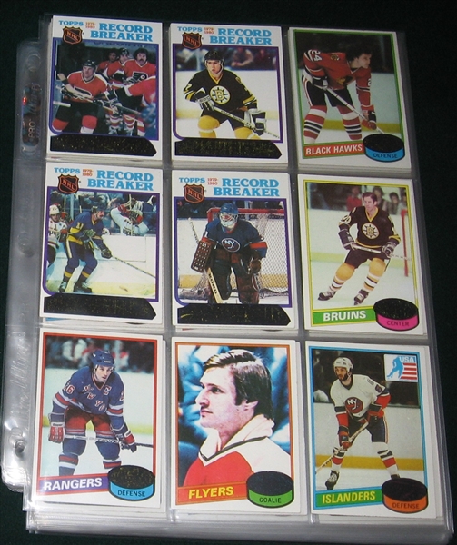 1980-81 Topps Hockey Complete Set (264) *Unscratched*