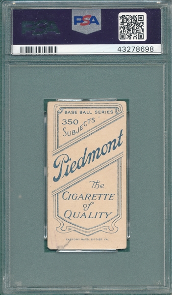 1909-1911 T206 Molesworth Piedmont Cigarettes PSA 3 *Southern League*