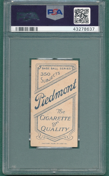 1909-1911 T206 King, Frank, Piedmont Cigarettes PSA 4.5 *Southern League*