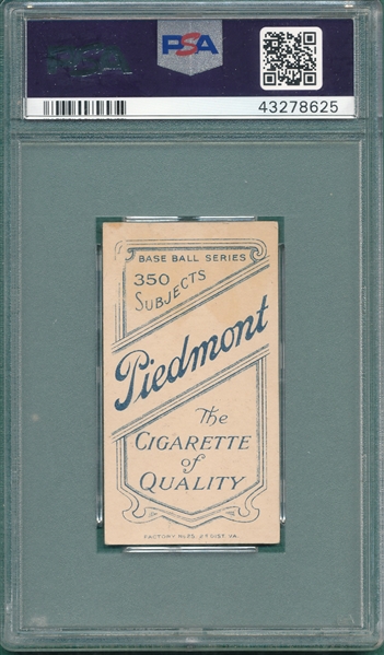 1909-1911 T206 Isbell Piedmont Cigarettes PSA 2 