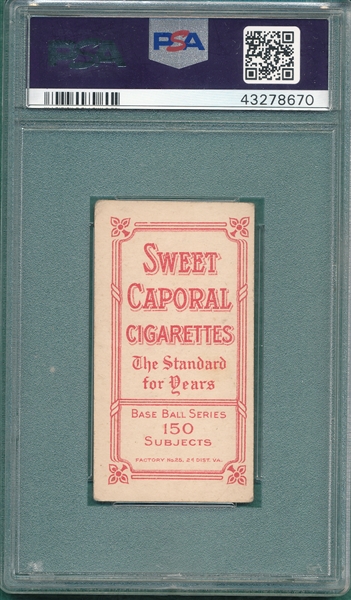 1909-1911 T206 Magee, Portrait, Sweet Caporal Cigarettes PSA 3