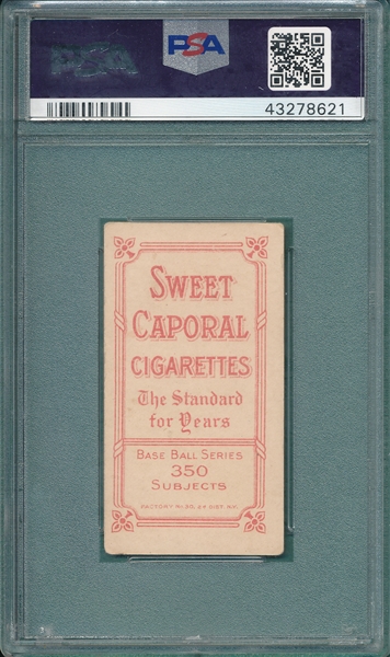 1909-1911 T206 Howell, Portrait, Piedmont Cigarettes PSA 3