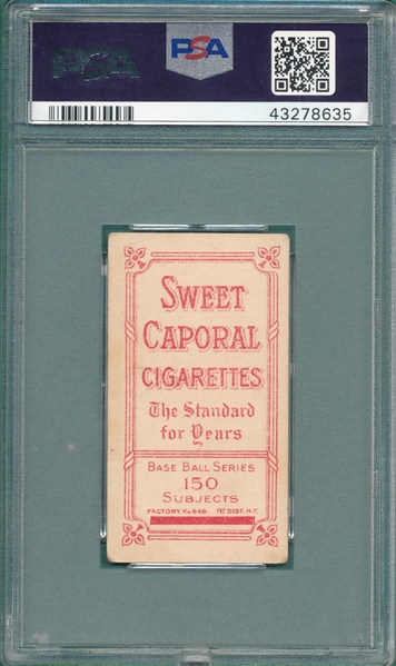 1909-1911 T206 Killian, Pitching, Sweet Caporal Cigarettes PSA 4