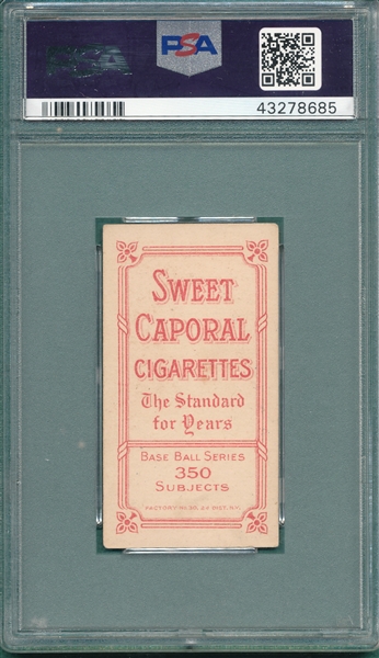 1909-1911 T206 McGlynn Sweet Caporal Cigarettes PSA 4.5