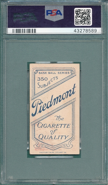 1909-1911 T206 Ganzel Piedmont Cigarettes PSA 5