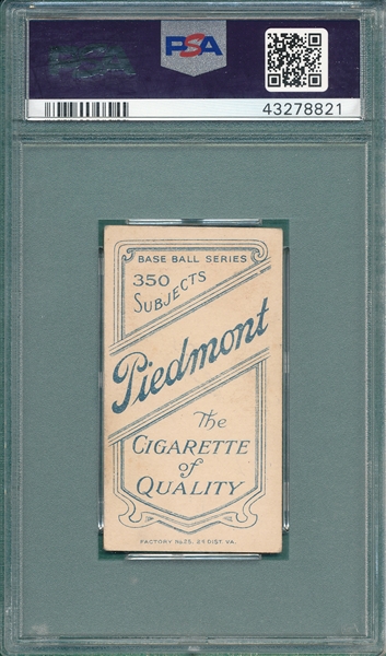 1909-1911 T206 Unglaub Piedmont Cigarettes PSA 5 (MK)