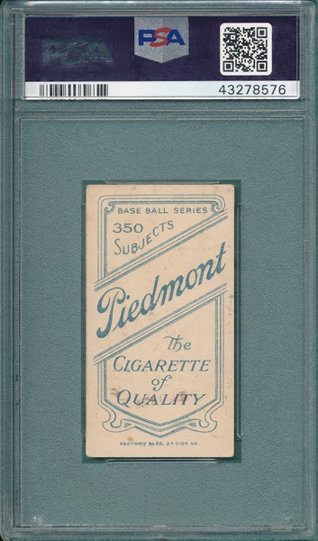 1909-1911 T206 Ferguson Piedmont Cigarettes PSA 4