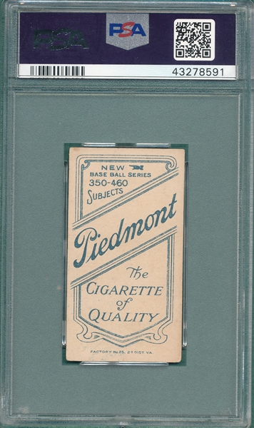 1909-1911 T206 Geyer Piedmont Cigarettes PSA 4.5