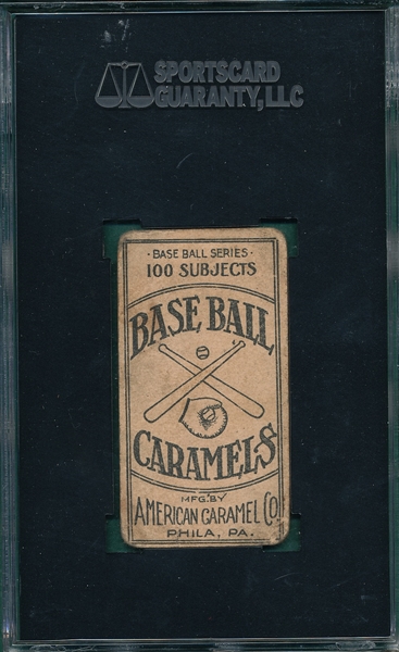 1910 E90-2 Owen Wilson American Caramel Co. SGC 30