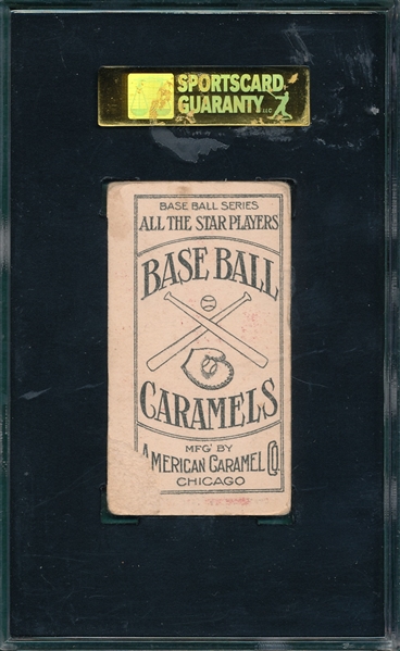 1910 E90-3 Ed Hahn American Caramel Co. SGC 10