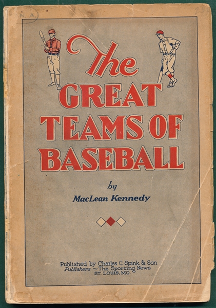 1928 The Great Teams of Baseball, The Sporting News