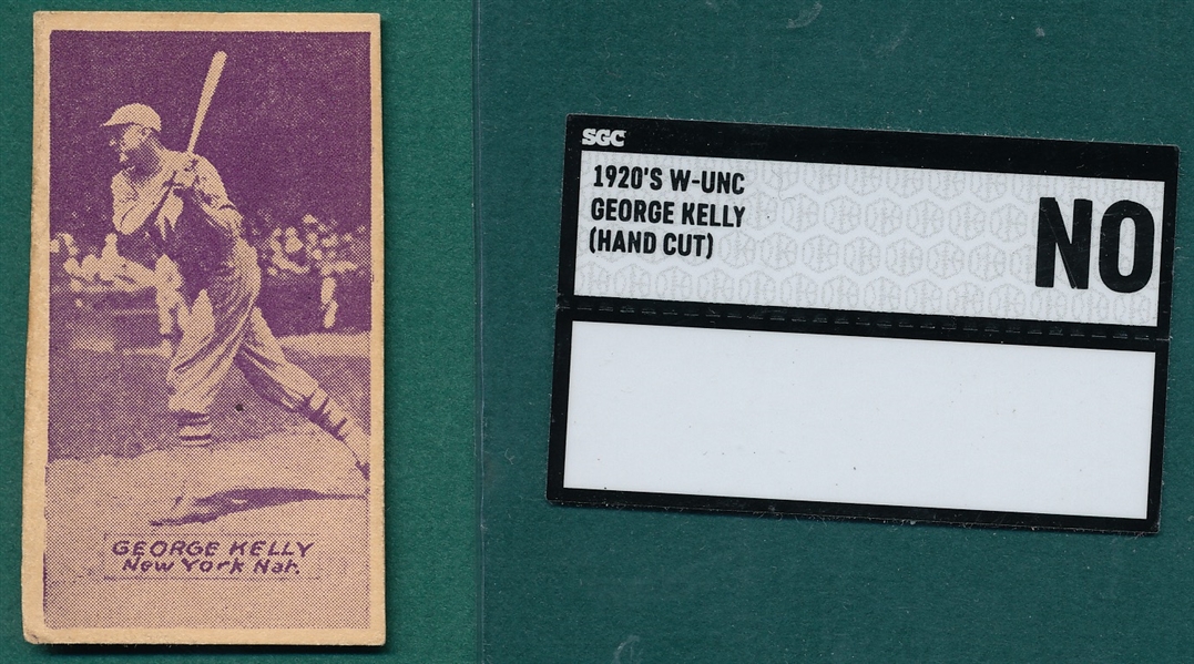 1920s W-UNC George Kelly