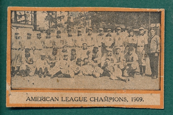 1910 Orange Borders Tigers Team
