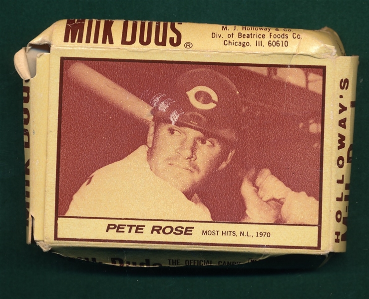 1971 Milk Duds Complete Box W/ Pete Rose