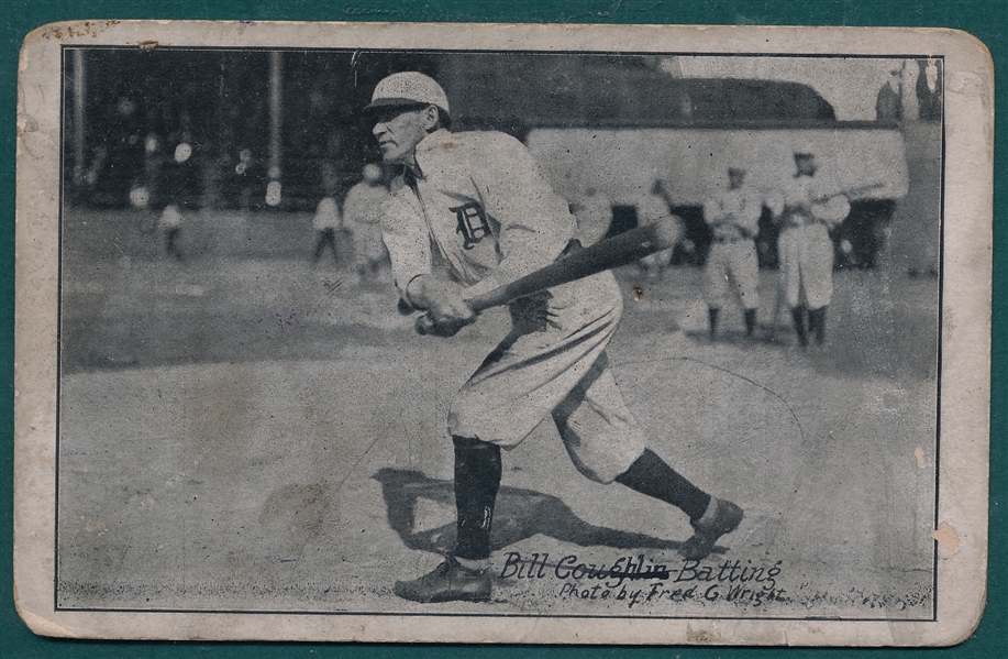 1907-09 H. M. Taylor Tigers PC, Bill Coughlin